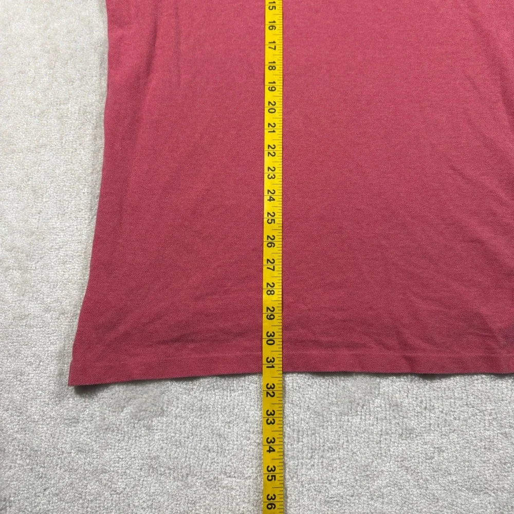 Polo Ralph Lauren Polo Shirt Mens XL Red Short Sleeve Cotton Pique Classic Fit